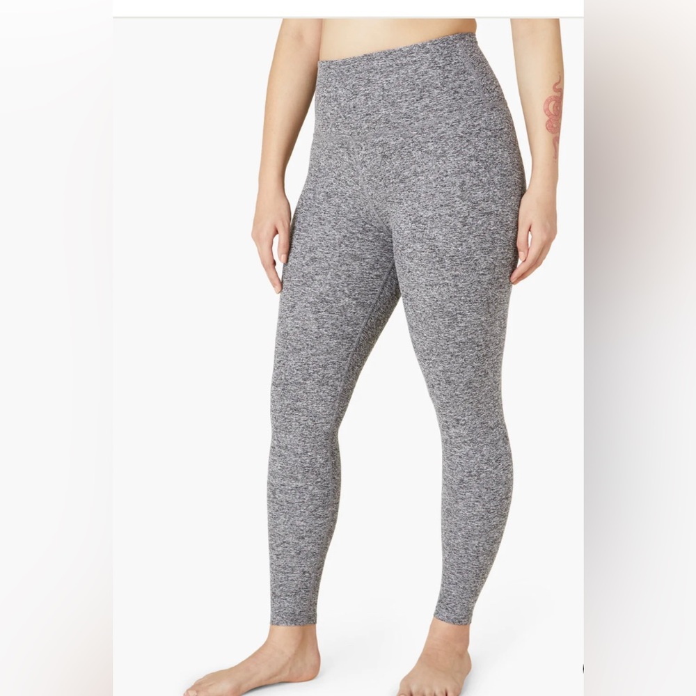 Like New Beyond Yoga Spacedye Leggings, black and white XS